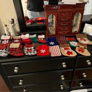 Stockings and drawstring bags